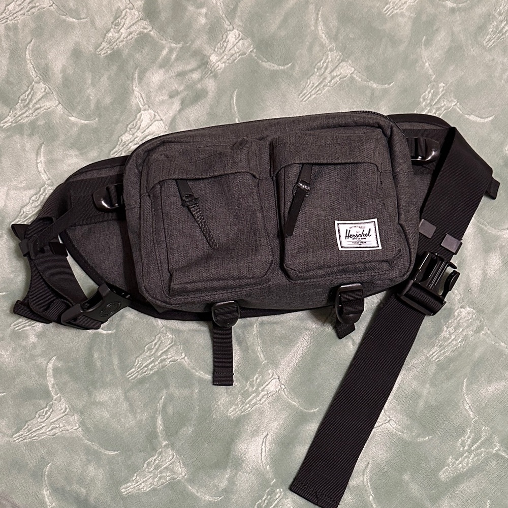 Herschel Supply Company Charcoal Belt Bag